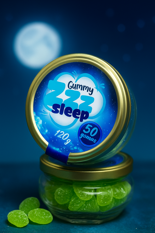 FRASCO CON X50 GOMAS BLANDAS.